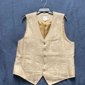 Murano Baird McNutt linen vest size L